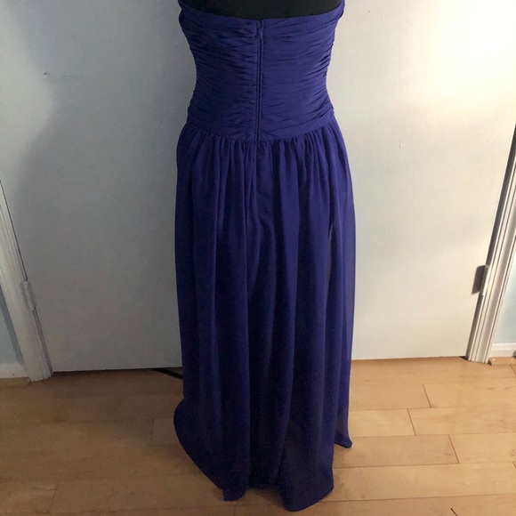 Long violet dress - Picture 3 of 4
